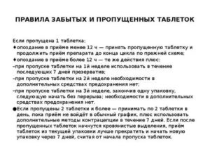 Пропустила прием регивидона на 4 дня. Что делать?
